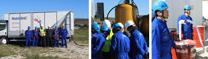 WST , Sage Oil Vac in ve Mobil’in Avrupa’daki en büyük distribütörlerinden biri olan Chem Corp  İle İzmir Mazı 3 sahasında eğitimlerini tamamladı.